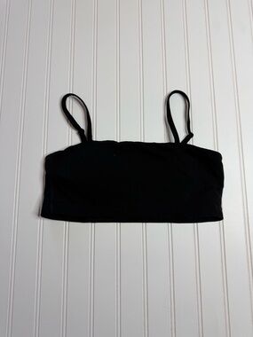 Black Strapless Style Bralette Top